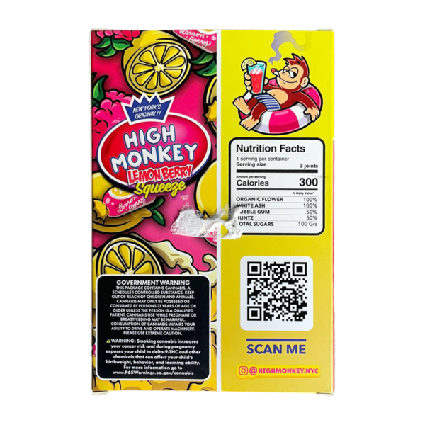 High Monkey - Lemon Berry Squeeze - Image 2